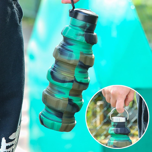 Botella Plegable de Silicona de 500 ml, Práctica y Portátil, Categoría de Producto - Product Image 2