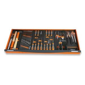 Cabina de rodillo móvil BETA con 8 cajones Gabinetes de herramientas de sistema antiinclinación largos - Product Image 4