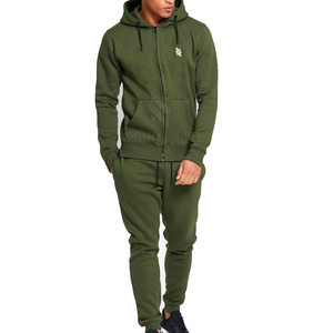 Vente en gros de survêtements légers en molleton avec fermeture éclair pour hommes vêtements de jogging de qualité supérieure pour la saison d'hiver - Product Image 1