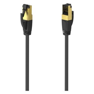 Cable de red de datos Hama 8 S/FTP negro de 3 m, modelo 00200693 0813504 - Product Image 1