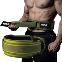 Ceinture de musculation personnalisable OEM avec boucle auto-bloquante, soutien lombaire pour la musculation, le powerlifting et l'entraînement en salle de sport
