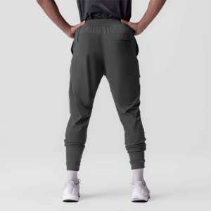 Pantalon de jogging décontracté Polyester/coton pour hommes Streetwear Gym Fitness Cargo Pantalon de survêtement avec poches Logos personnalisés Léger - Product Image 6