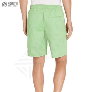 Pantalones Cortos Deportivos de Diseño para Hombre, Casuales, para Gimnasio, Fitness, Correr, Entrenamiento, de Poliéster y Algodón, con Patrón Liso - Product Image 5