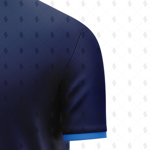 เสื้อเชิ้ตผู้ชายผ้าเนื้อคลาสสิก ผสมผ้าฝ้าย ระบายอากาศได้ดี ผลิตจากวัสดุรีไซเคิล แขนสั้น ทอแบบถัก ป้องกันรอยยับ แห้งเร็ว - Product Image 6