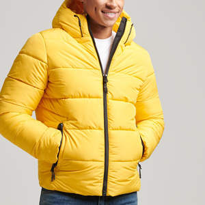 Veste matelassée d'hiver pour homme, durable, fabrication OEM ODM, veste isolée matelassée chaude, approvisionnement personnalisé pour l'exportation - Product Image 1