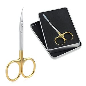 Design personnalisé ciseaux à ongles ciseaux à pointe droite avec belle couverture ciseaux en acier inoxydable - Product Image 1