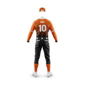 Uniforme Deportivo Personalizado OEM Barato, Nueva Llegada, Hecho en Pakistán, Jersey de Béisbol para Hombre Adulto, Transpirable, Absorbe la Humedad, 100% - Product Image 3
