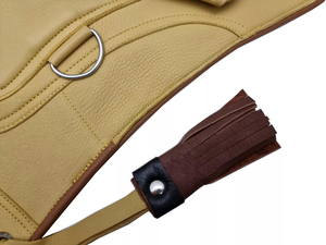 Gants de fauconnerie en cuir de vache pour la chasse aux oiseaux, longs gants pour la main gauche - Product Image 5