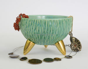 Bol à salade en résine unique, artisanal, sans BPA, écologique, passe au lave-vaisselle, cadeaux de luxe personnalisables, décoration - Product Image 1