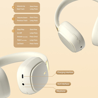 Nouveautés - Casque sans fil T6 de haute qualité au prix d'usine, design professionnel avec son spatial panoramique, unité HiFi 40 mm