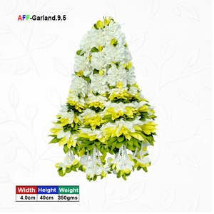 Guirnalda de flores artificiales pequeña Dhol Ladi - Product Image 1