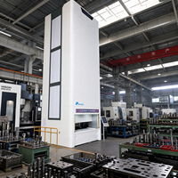 Système de module de levage vertical à livraison automatique de plateaux, accès multi-niveaux, pour entrepôt à plusieurs étages, en métal