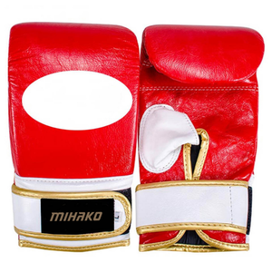Gants de boxe pour sac de frappe, gants d'entraînement de gym avec sac de frappe en cuir personnalisé en vente chaude - Product Image 1