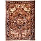 Alfombra persa Heriz única en su tipo de 10'2 x 7'6 - Product Image 1