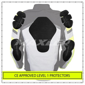 Veste de sport imperméable pour hommes 3/4 toutes saisons homologuée CE équipement d'équitation coupe-vent réfléchissant pour respirant grande taille - Product Image 3