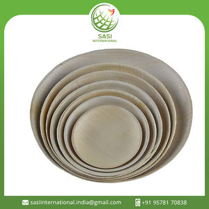 Vajilla desechable de hoja de palma Natural 100%, platos de hoja de palma biodegradables disponibles en diferentes tamaños y formas - Product Image 2