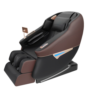 Silla de Masaje Inteligente 4D de Estilo Clásico OEM ODM, Cuero PU, Control de Tiempo, Función de Masaje de Hombros para el Cuidado de la Salud - Product Image 1