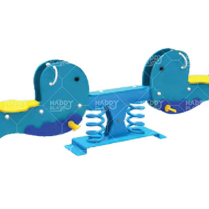 Environnement de jeu extérieur actif HP-OPSW 041 avec plusieurs toboggans et interaction balançoire - Product Image 1