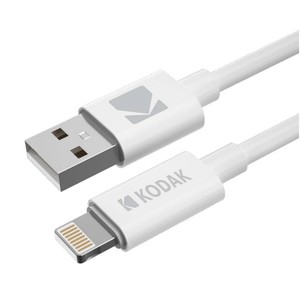 Cavo USB con connettore Lightning per iPhone 1m. 5V 2A (Kodak 001403687) - Product Image 1