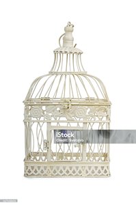 Jaula para mascotas con aspecto clásico antiguo, artículo de regalo de temporada festiva, precio directo de fábrica de alta calidad, decoración del hogar - Product Image 5