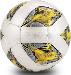 Balón de fútbol de PVC de alta calidad, impreso personalizado, tamaño Oficial de Entrenamiento de partidos, 5 balones de fútbol para deportes de interior y exterior - Product Image 5