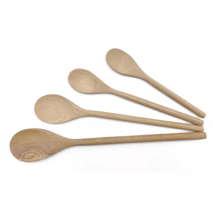 Metier, nuevo diseño, logotipo personalizado, cucharas de degustación de madera de bambú, utensilios ecológicos para servir condimentos pequeños de glowin fashion - Product Image 2