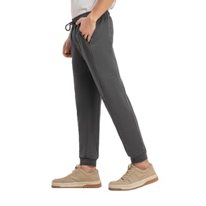 Modern Skinny <b>Jogger</b> Pants Men Stretch Polyester <b>Slim</b> Fit Casual Training Gym Track Pants Streetwear Bottoms Custom OEM Private - Product Image 2
