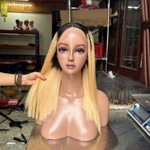 Venta caliente PELUCAS CABELLO humano encaje frontal pelucas de cabello crudo cabello humano encaje frontal crudo hueso vietnamita recto sedoso suave - Product Image 4