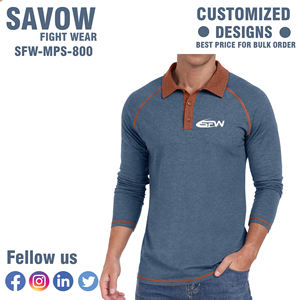 เสื้อเชิ้ตผู้ชายลำลองแบบสั่งทำพิเศษ คุณภาพสูง ผ้าถักไม่หด 100% ผ้าฝ้าย ระบายอากาศดี ลายพิมพ์เทคนิคพิเศษ - Product Image 3