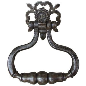 Modern Style Metal <b>Door</b> Knocker <b>Vintage</b> Look Black Coated Finished <b>Door</b> Knocker Elegant for Home Hotel Villas Decor - Product Image 6