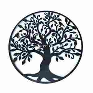 Artisanat en métal coulée designer arbre de vie art mural pour décoration d'art mural intérieur pour la maison et le restaurant décoration d'art mural - Product Image 6