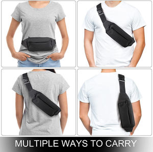 Riñoneras para Mujer y Hombre, Impermeables, Casuales, para Correr, Senderismo, Viajes, Cangurera, Riñonera - Product Image 6