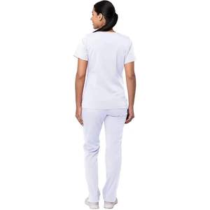 Uniforme médical professionnel pour femmes |   Tissu respirant |   Vêtements de travail pour infirmières et médecins d'hôpital - Product Image 4