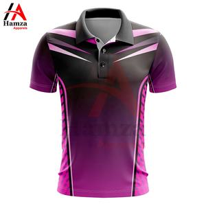 Sublimación Impreso Último diseño Polo Camisa Tela Color y tamaño Camisa para hombres OEM Venta al por mayor Sublimación Personalizar Polos - Product Image 6