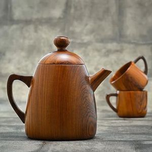 Tasse en bois de style rustique pour boissons chaudes, mariages, fêtes, événements - Product Image 4