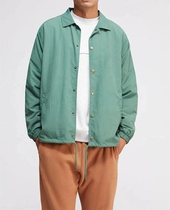 Alta calidad personalizado su propio logotipo chaquetas al aire libre hombres Nylon entrenadores chaqueta cortavientos chaqueta para hombre - Product Image 1