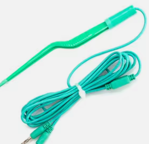 Fórceps de bayoneta bipolar de Venta caliente profesional 14cm, 16cm y 18cm-punta 1mm Cable Electro CE ISO certificado - Product Image 3