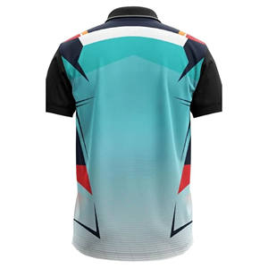 Maillots d'équipe de cricket personnalisables pour hommes, vêtements de sport durables respirants, uniformes imprimés par sublimation, légers et à séchage rapide - Product Image 2