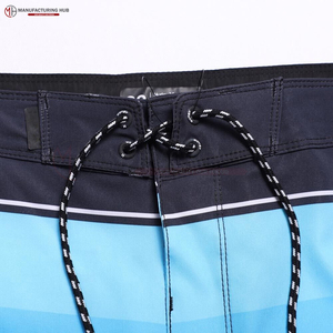 Shorts de plage en maille pour hommes bon marché en gros Shorts de gym unis à séchage rapide grande taille Shorts de fitness avec poches pour hommes - Product Image 3
