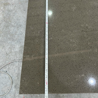 Projet 740 Étonnant Jaune Clair Surface Mince Blanc Veines Float Particule Artificielle Quartz Pierre Armoire De Cuisine Top