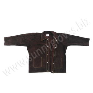 Chaqueta de soldadura de cuero resistente al calor y al fuego, calidad prémium - Product Image 6