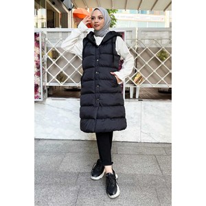 Gilet trench-coat avec fermeture éclair et détails de poches, vêtement d'extérieur - Product Image 3