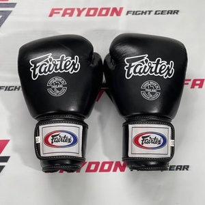 Professional Fairtex Muay Thai White Genuine Cowhide Leather Boxing <b>Gloves</b> OEM ODM Wholesale Mixed Martial Arts Training <b>Gloves</b> - Product Image 4