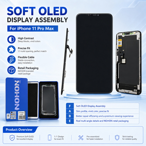 Pantalla OLED Suave para <span class=keywords><strong>iPhone</strong></span> <span class=keywords><strong>11</strong></span> Pro Max, Repuesto de Pantalla Táctil Digitalizadora, Piezas de Reparación para Teléfonos Móviles - Product Image 6