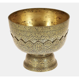 Grande jardinière en métal en laiton avec support pour plantes d'intérieur, bureau et restaurant, décorer avec accepter les fournitures de personnalisation - Product Image 3