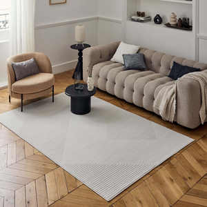 Tapis géométrique crème Carmel 6040 80x150 cm – Ensemble de décoration intérieure élégant - Product Image 4