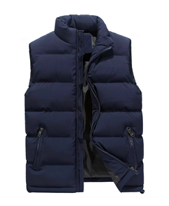 Chalecos Cómodos para Hombre, Cuello Alto, Sin Mangas, Ryan Pro Gear, Chaleco Acolchado de Alta Calidad, Precio al por Mayor - Product Image 1