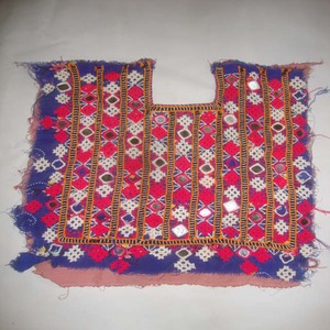 Artland International Baloch Vintage Banjara, Camiseta de Manga Corta Turca de Algodón con Bordado y Espejos, Transpirable y Ligera - Product Image 1