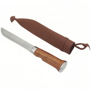 Vente en gros de commandes en vrac personnalisées OEM ODM, couteau Bowie pour la chasse et la survie en plein air avec manche en palissandre - Product Image 1