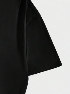 Camisetas extragrandes de alta calidad para hombre, ropa de calle de algodón 100%, camisetas extragrandes de alta calidad de algodón liso en blanco del fabricante - Product Image 4